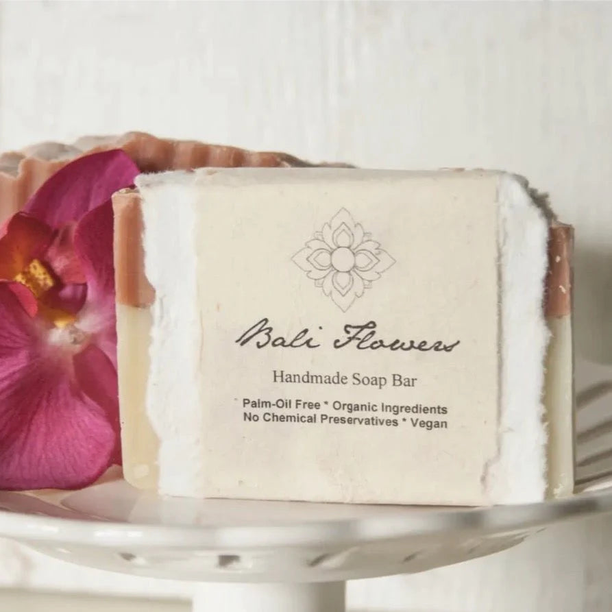 Organic Bar Soap: Bali Flowers