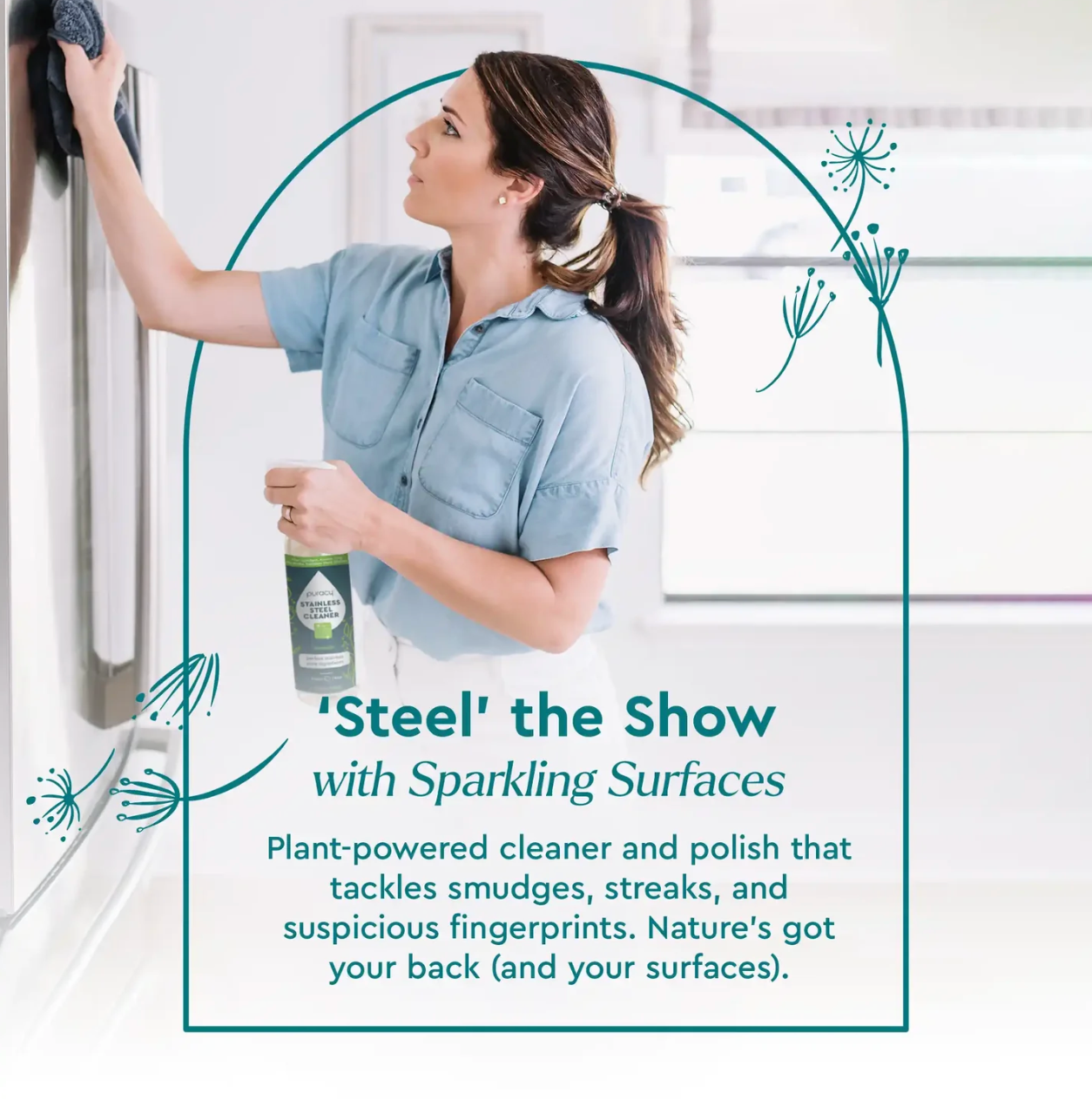 Natural Stainless Steel Surface Cleaner