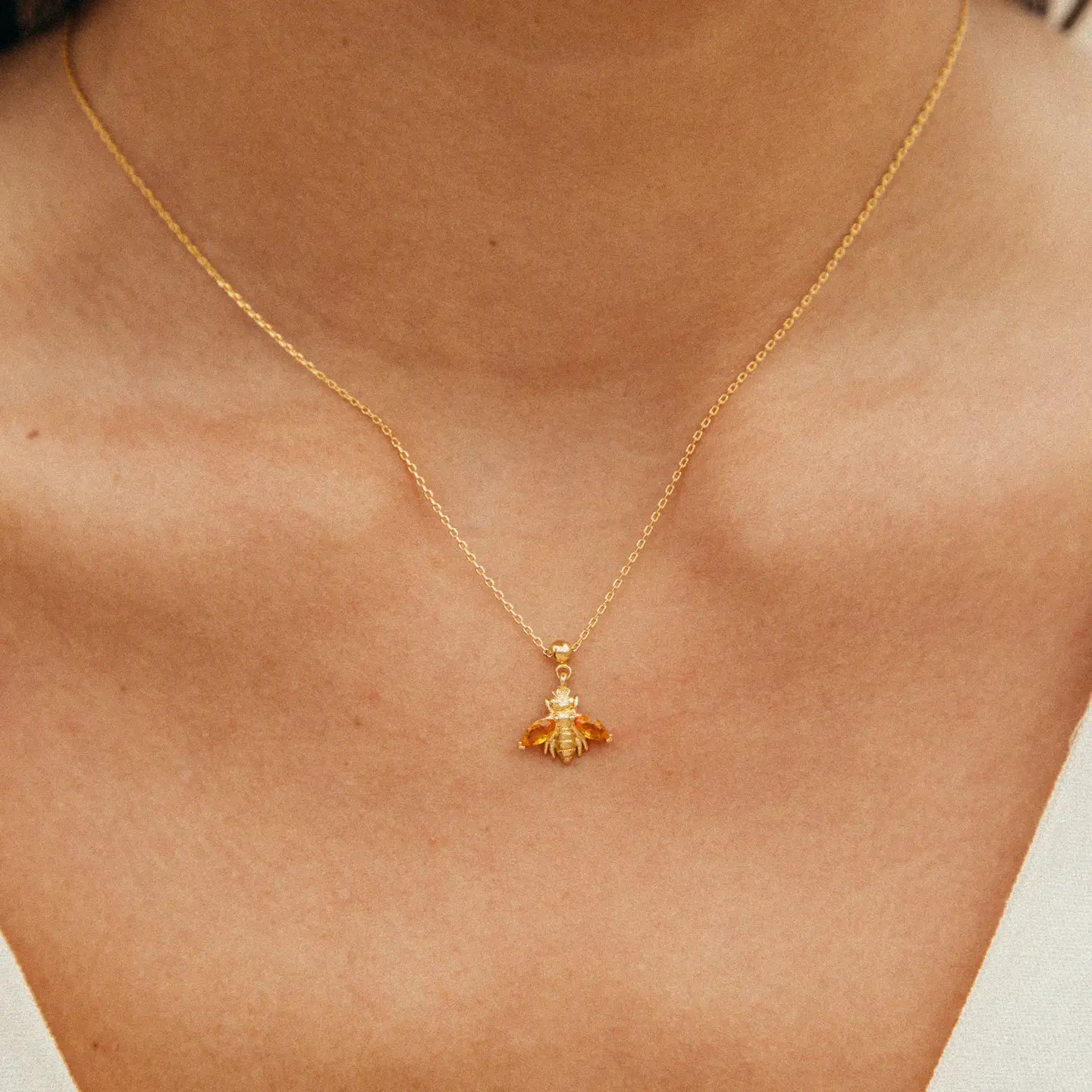 Miva Honey Charm Necklace