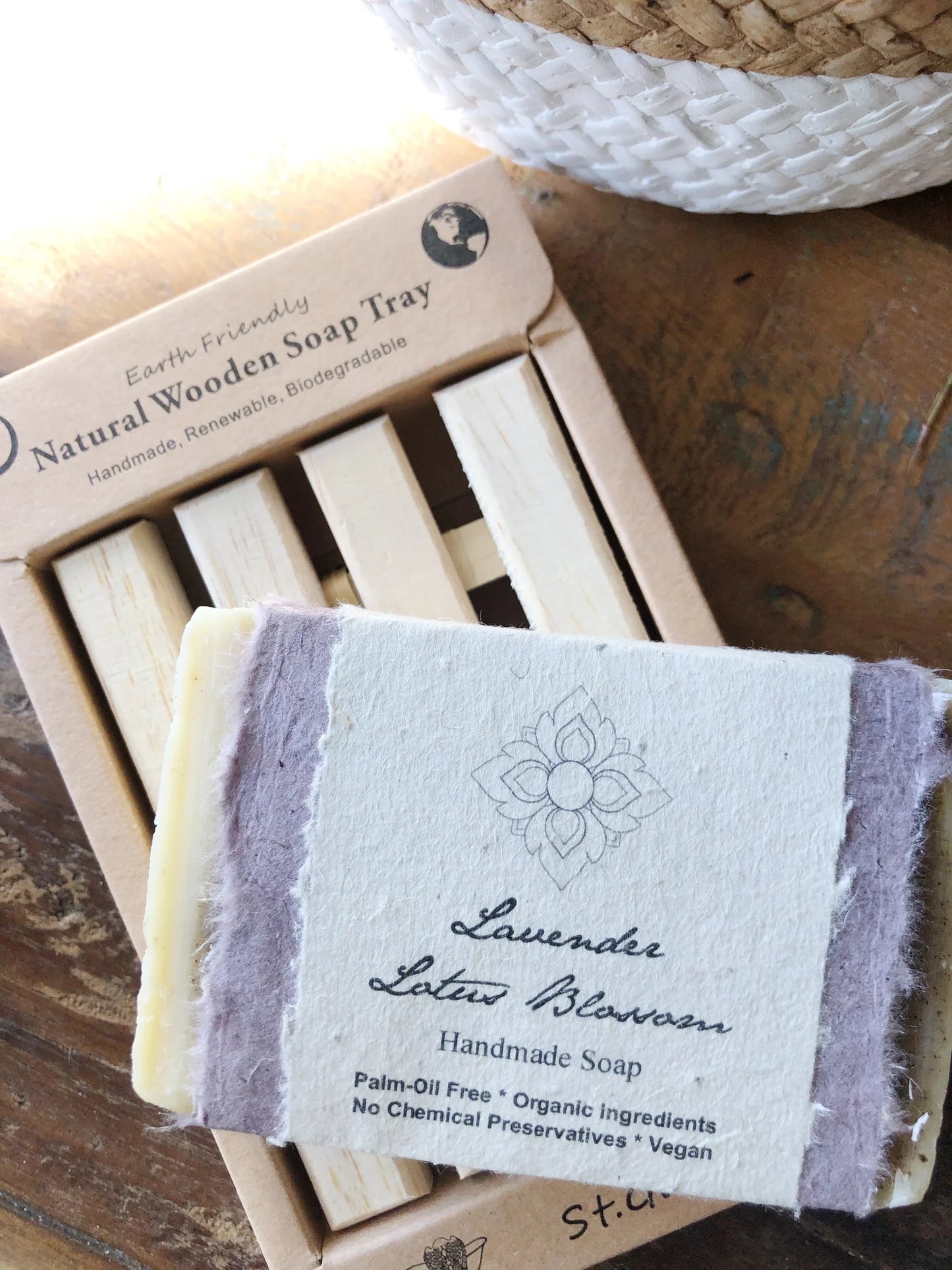 Organic Bar Soap: Lavender Lotus Blossom