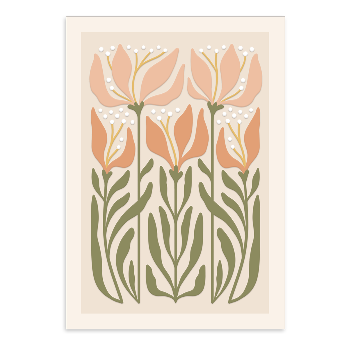 Flower Market Greeting Cards: Lily