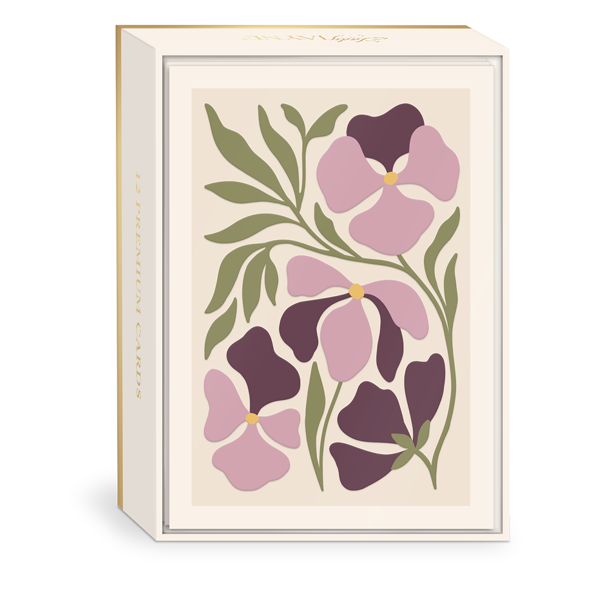 Flower Market Greeting Cards: Pansy