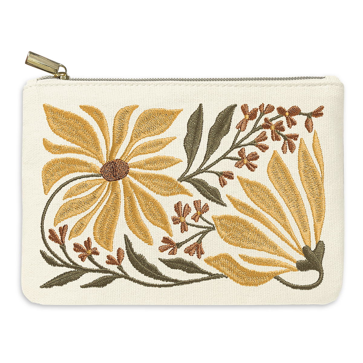 Flower Market Pouch: Sunflower