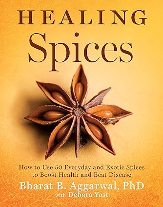 Hardcover Book: Healing Spices