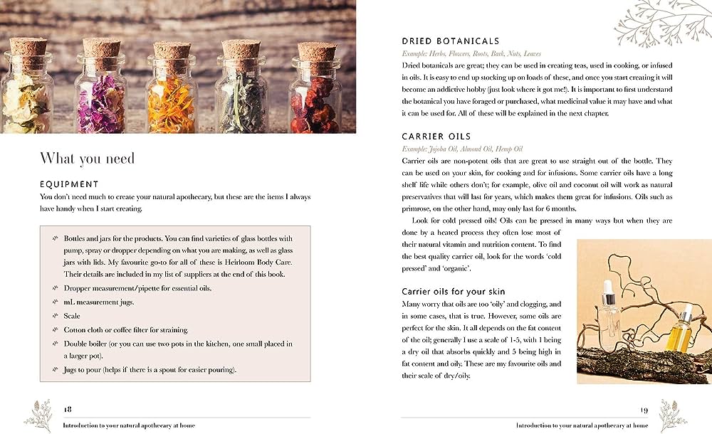 Hardcover Book: From Earth - Create Your Own Natural Apothecary