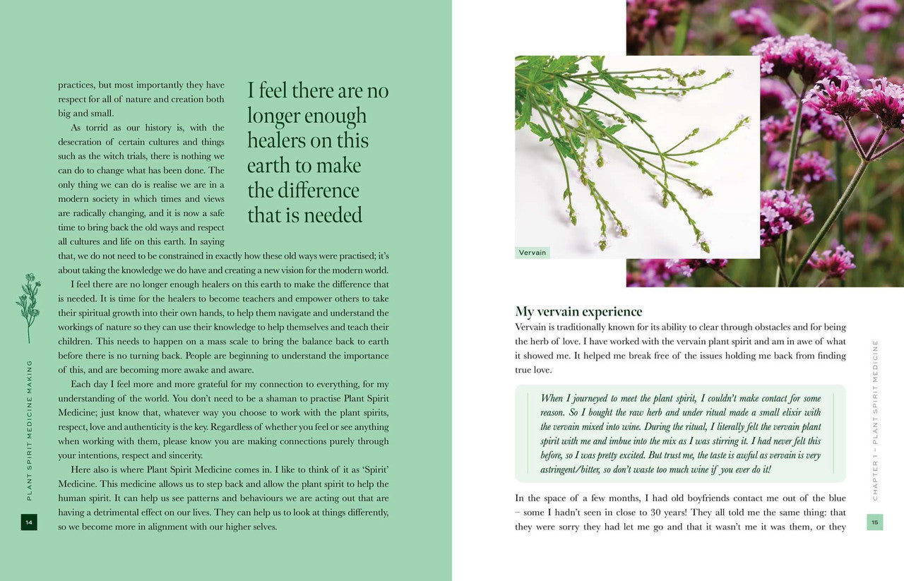 Hardcover Book: Plant Spirit Medicine - A Guide to Making Healing Products From Nature