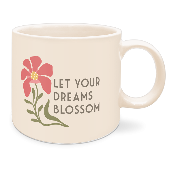 Flower Market Mug: Camellia Quote