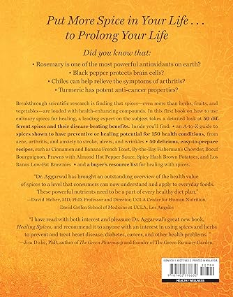 Hardcover Book: Healing Spices
