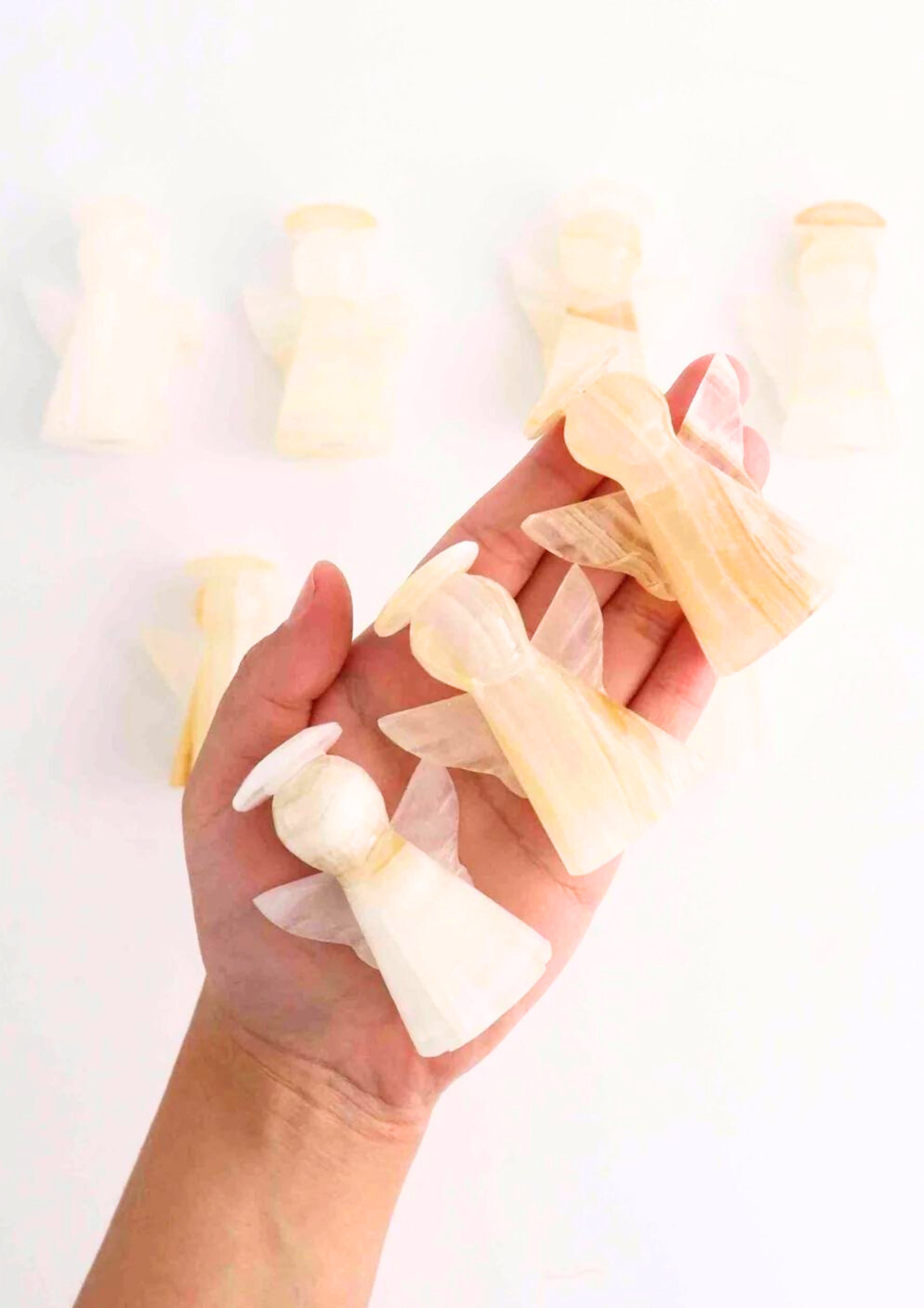 White Onyx Angels