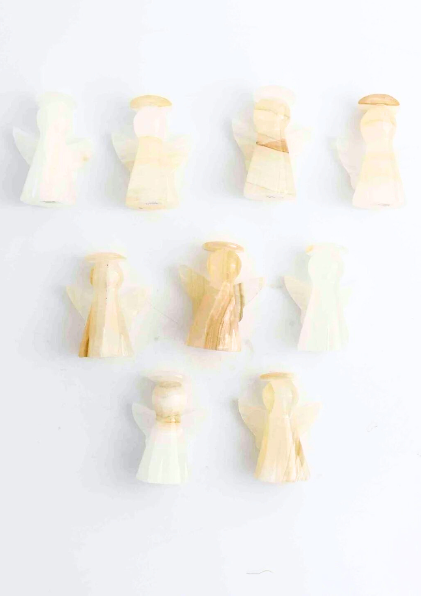 White Onyx Angels