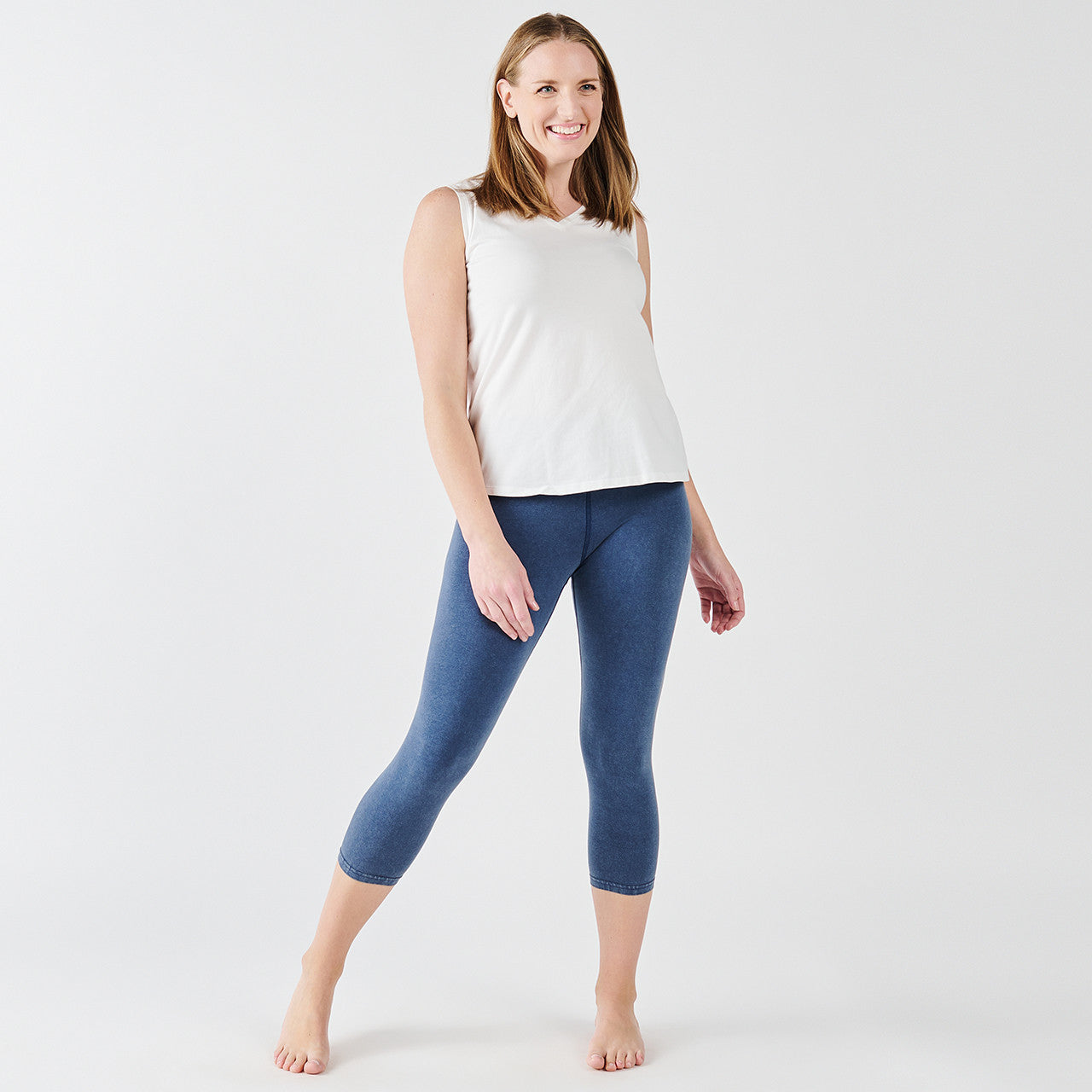 Organic Cotton - Midcalf Base Layer Leggings