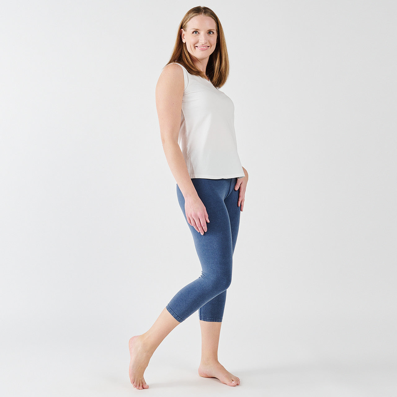Organic Cotton - Midcalf Base Layer Leggings