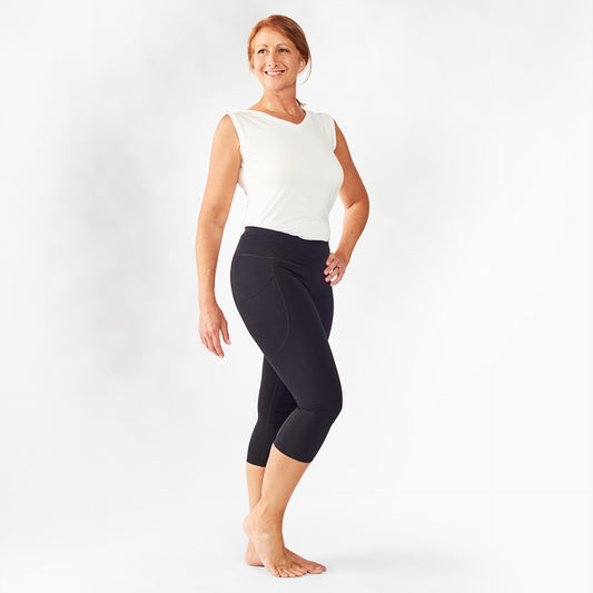 Organic Cotton - Midcalf Blackout Leggings