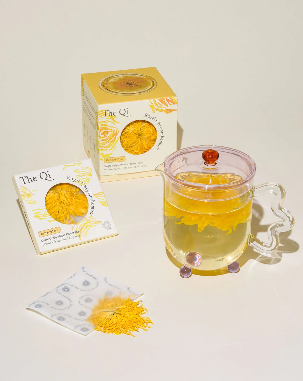 Bloom Glass Teapot