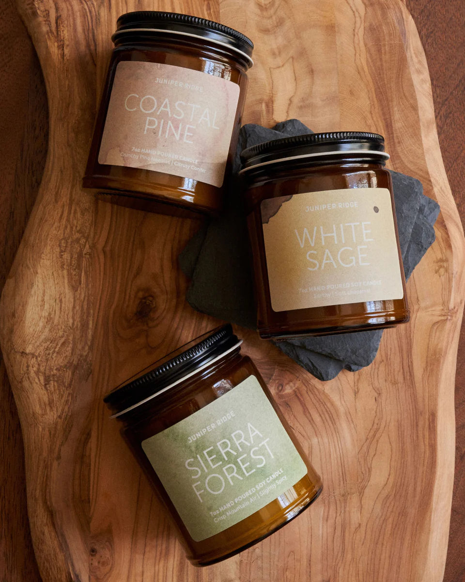 Desert Cedar Essential Oils Candle