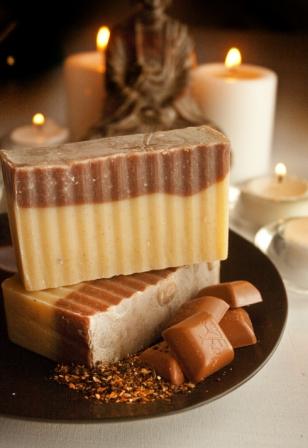 Organic Bar Soap: Chai Tea Chocolate