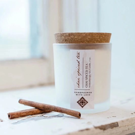 Natural Aromatherapy Candle: Chai Spiced Tea