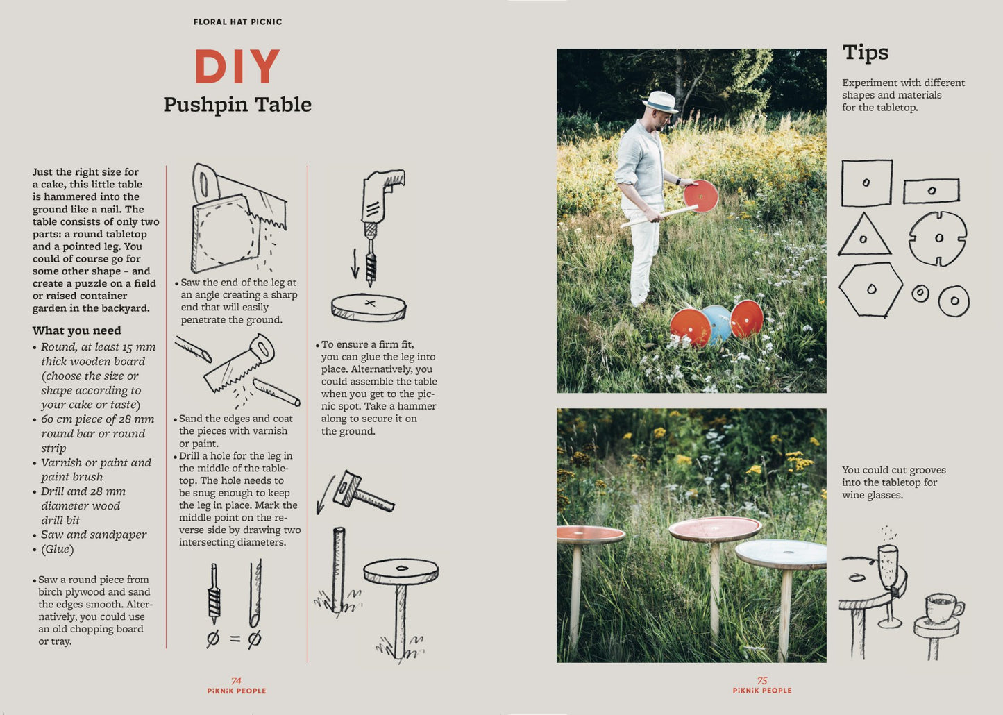 Hardcover Book: Piknik People – A Guidebook to Local Adventures