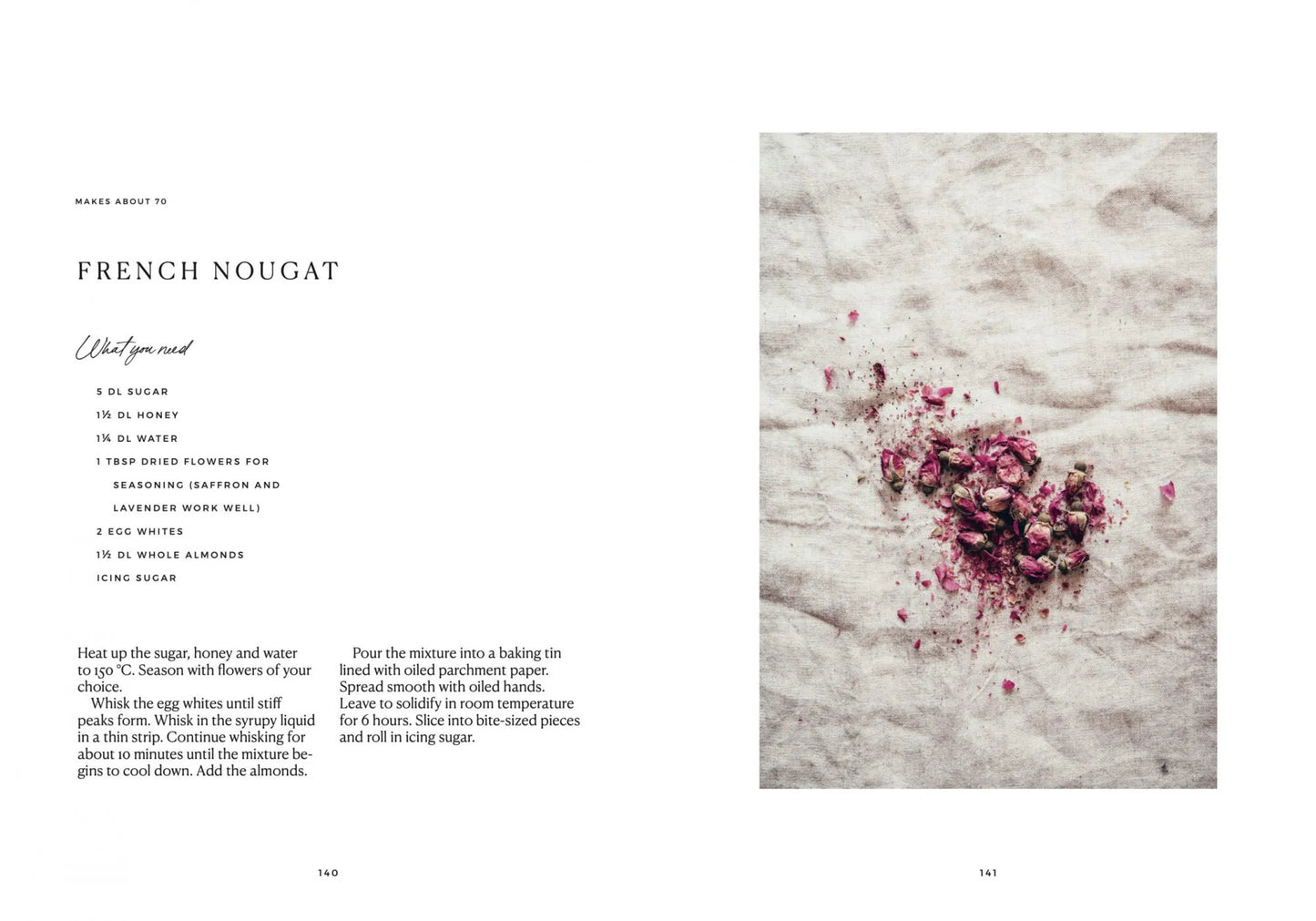 Hardcover Book: Flowers On A Plate - Delicious Floral Recipes
