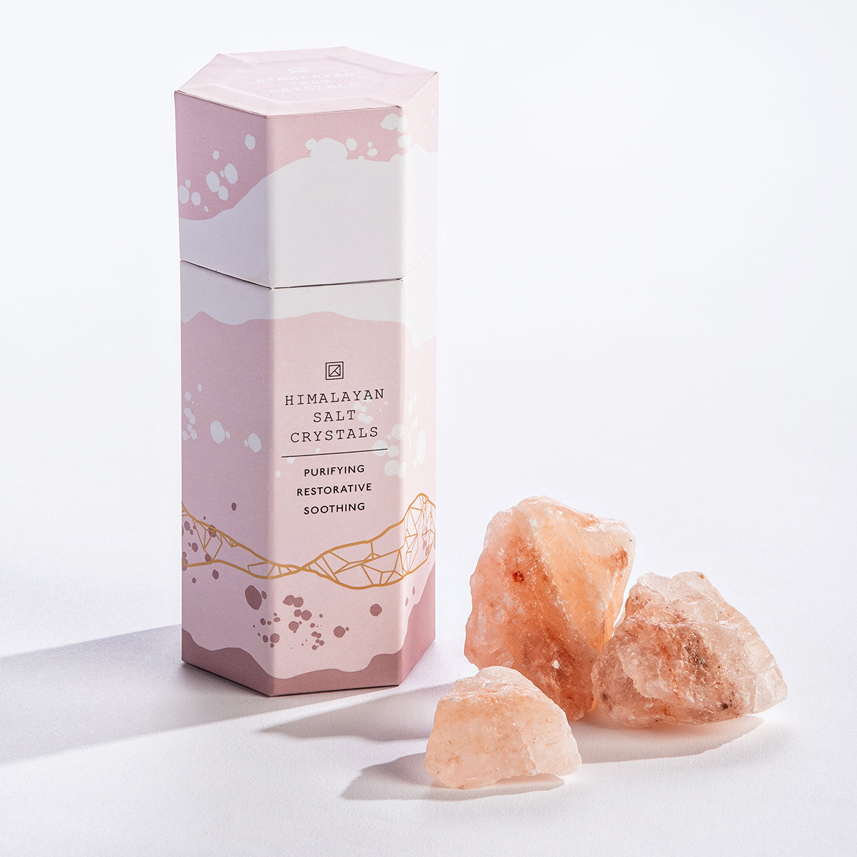 Himalayan Bath Salt Crystal Box