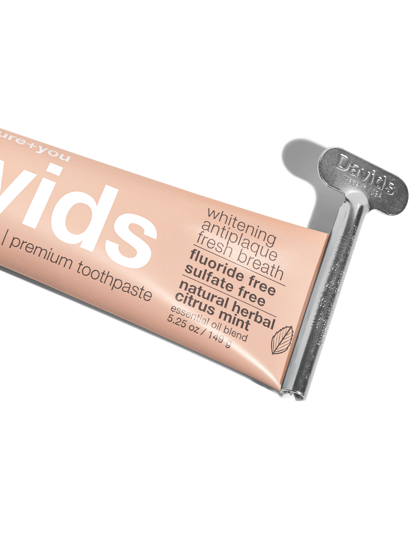 Davids Premium Toothpaste - Herbal Citrus Peppermint