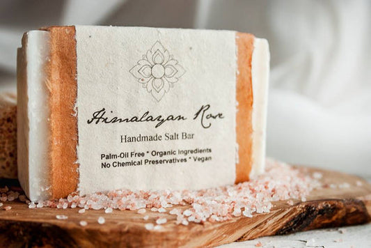 Organic Bar Soap: Himalayan Rose Salt