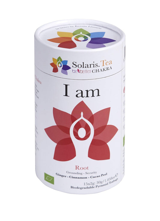 I Am - Root Chakra Organic Pyramid Teabags