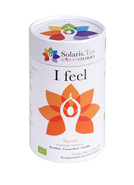 I Feel - Sacral Chakra Organic Pyramid Teabags