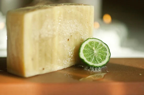 Organic Bar Soap: Thai Lime Rosemary