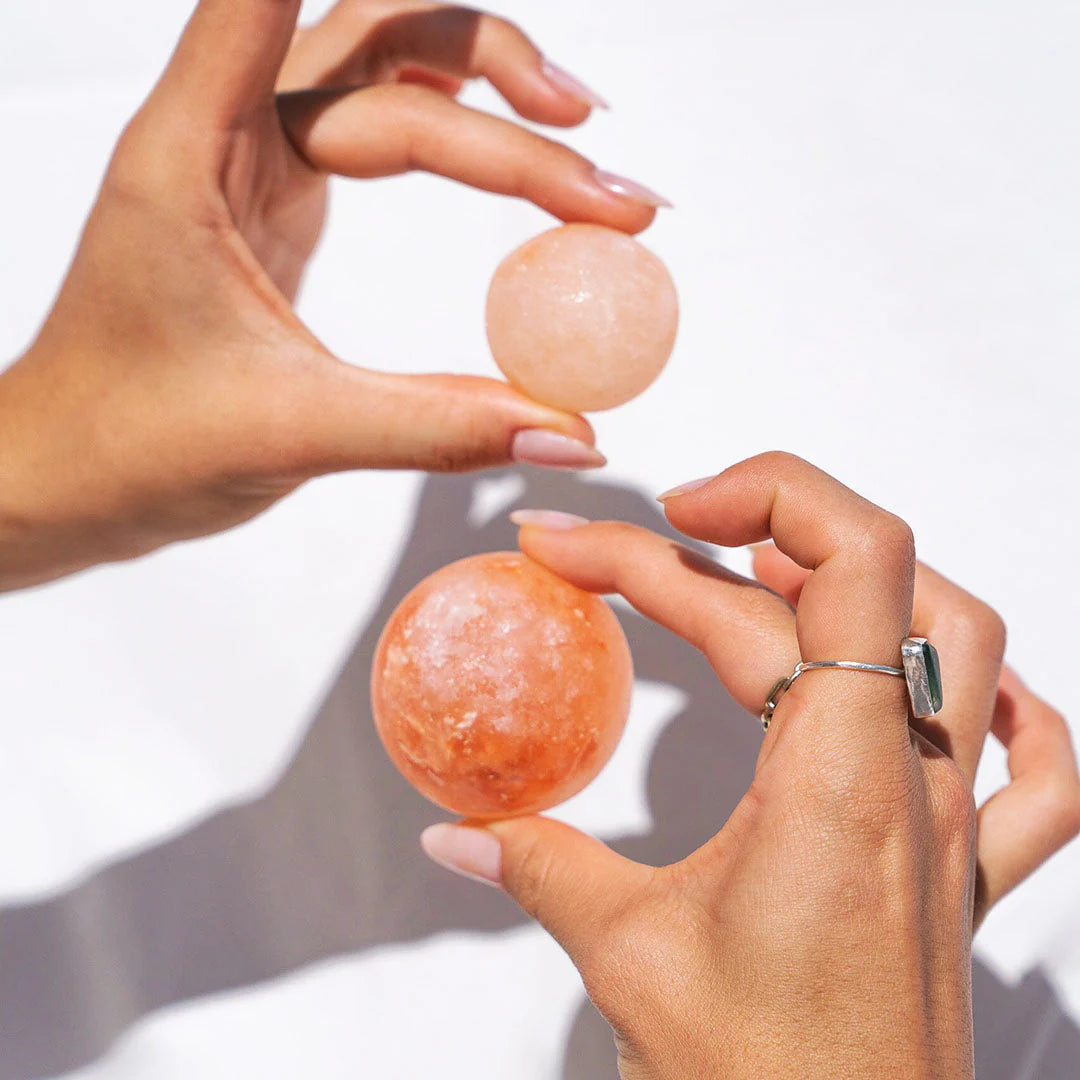 Pink Himalayan Salt Massage Ball