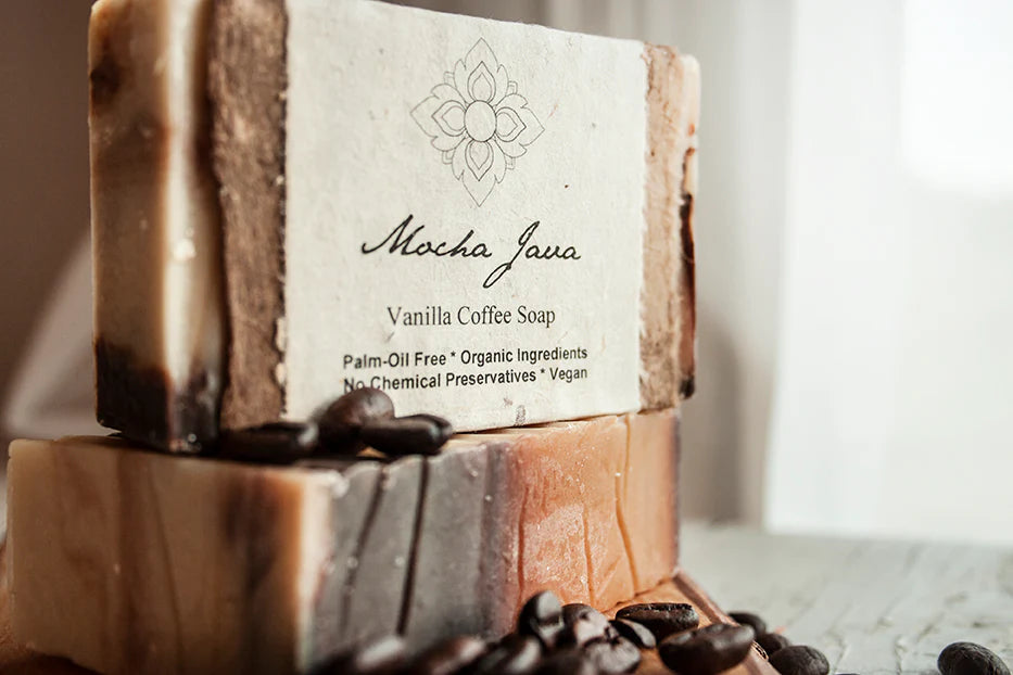 Organic Bar Soap: Mocha Java Coffee