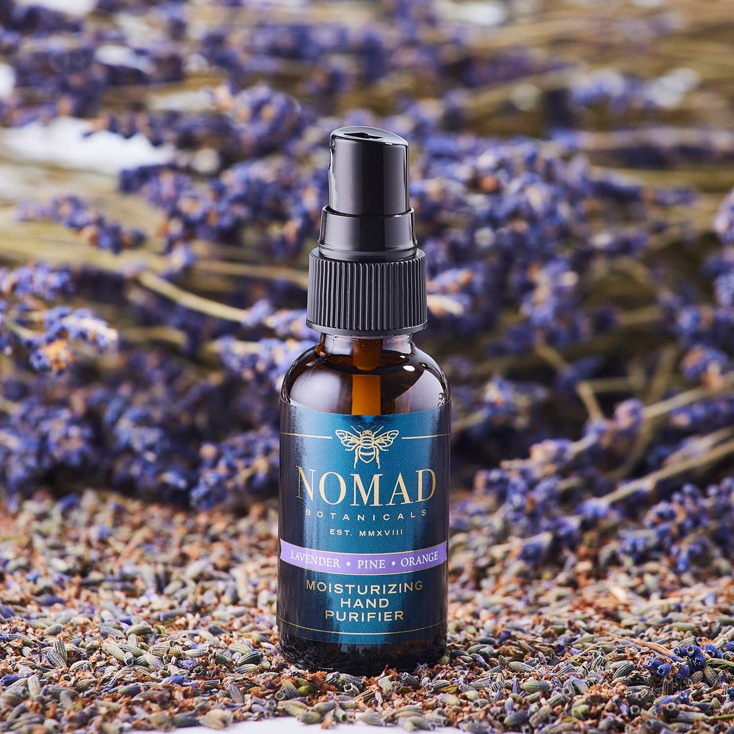 Moisturizing Hand Purifier: Lavender, Orange & Pine