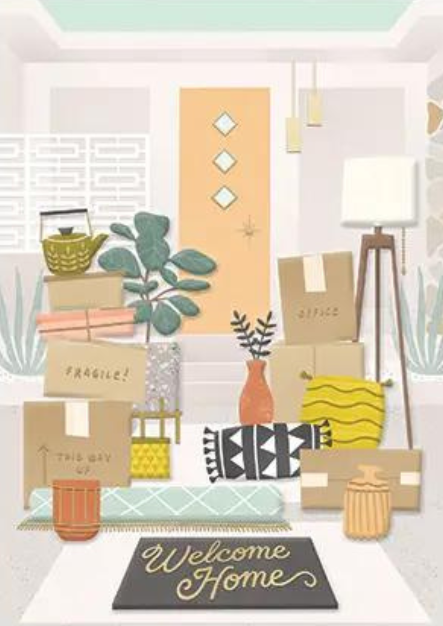 Greeting Card: Welcome Home