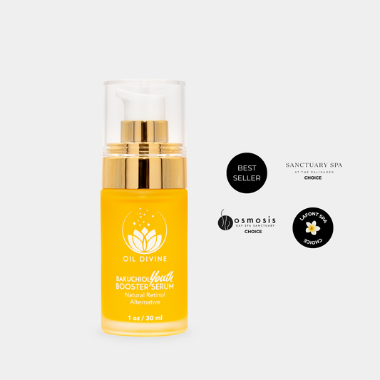 Bakuchiol Oil – Natural Retinol Alternative for Sensitive Skin, Anti-Aging, Collagen Boost