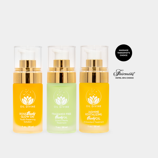 Travel Friendly Body Oils Set