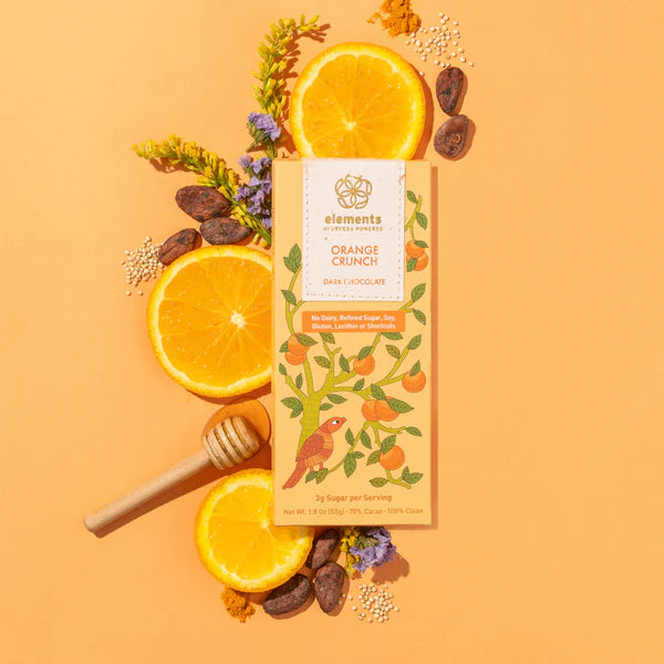 Ayurvedic Orange Crunch Dark Chocolate