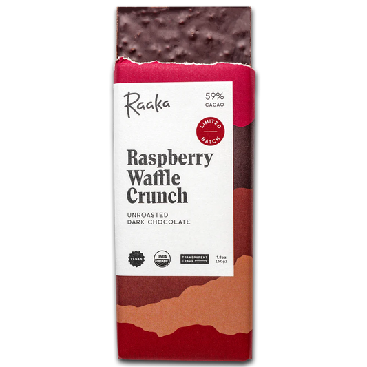 Raspberry Waffle Crunch Dark Chocolate