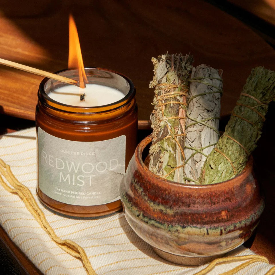 Farmed White Sage, Mugwort & Cedar Natural Incense Bundles