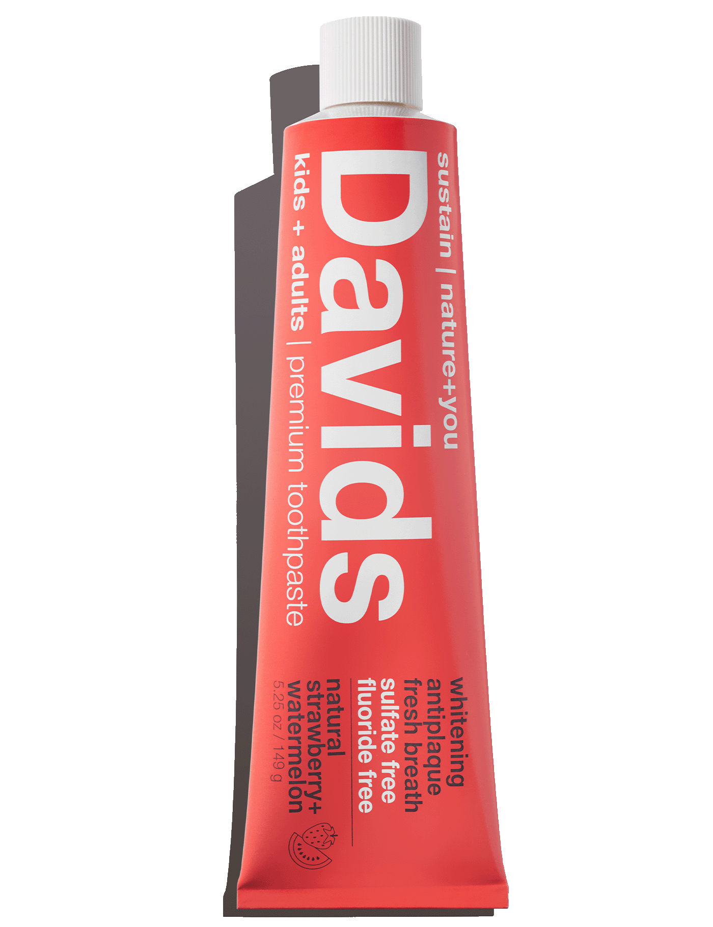 David's Kids & Adults Premium Toothpaste - Strawberry Watermelon