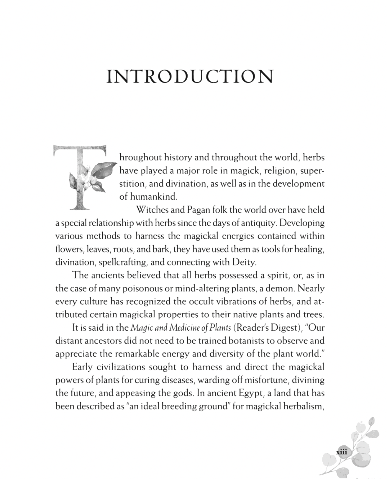 Hardcover Book: Herbal Magick