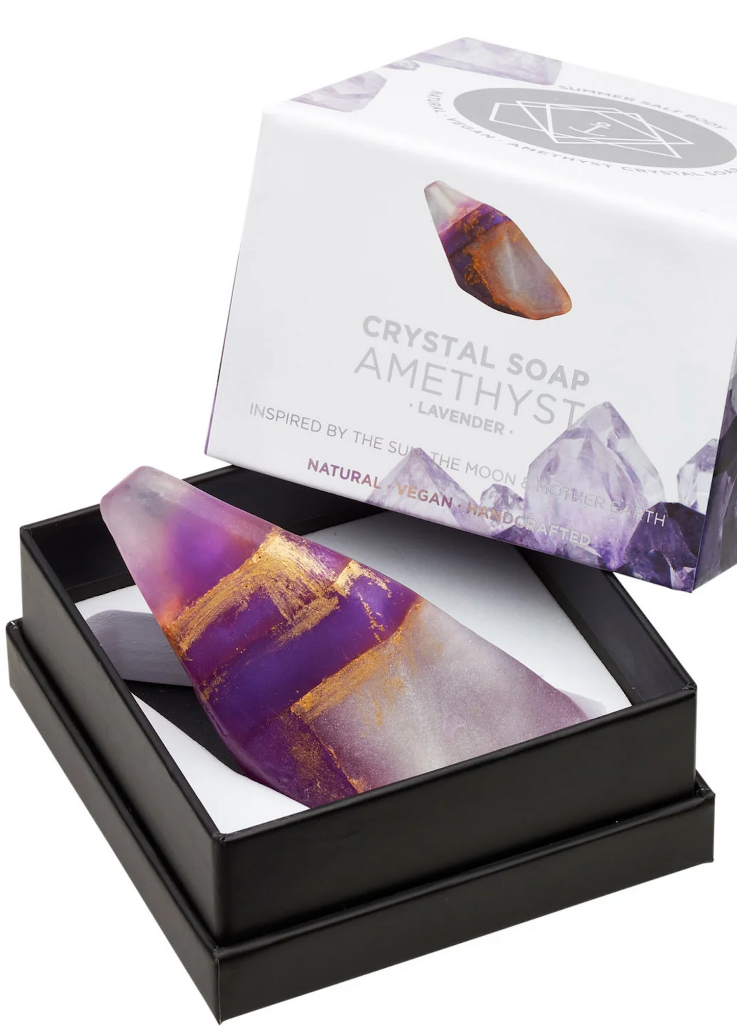 Crystal Soap - Amethyst