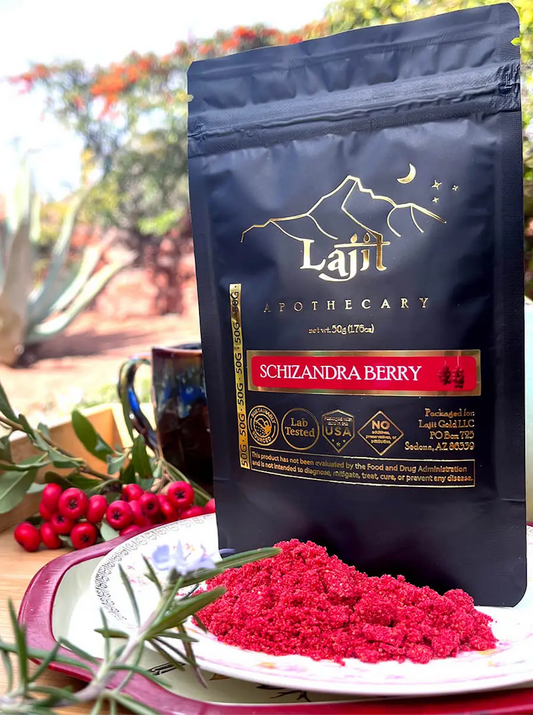 100% Pure Organic Schizandra Berry Powder