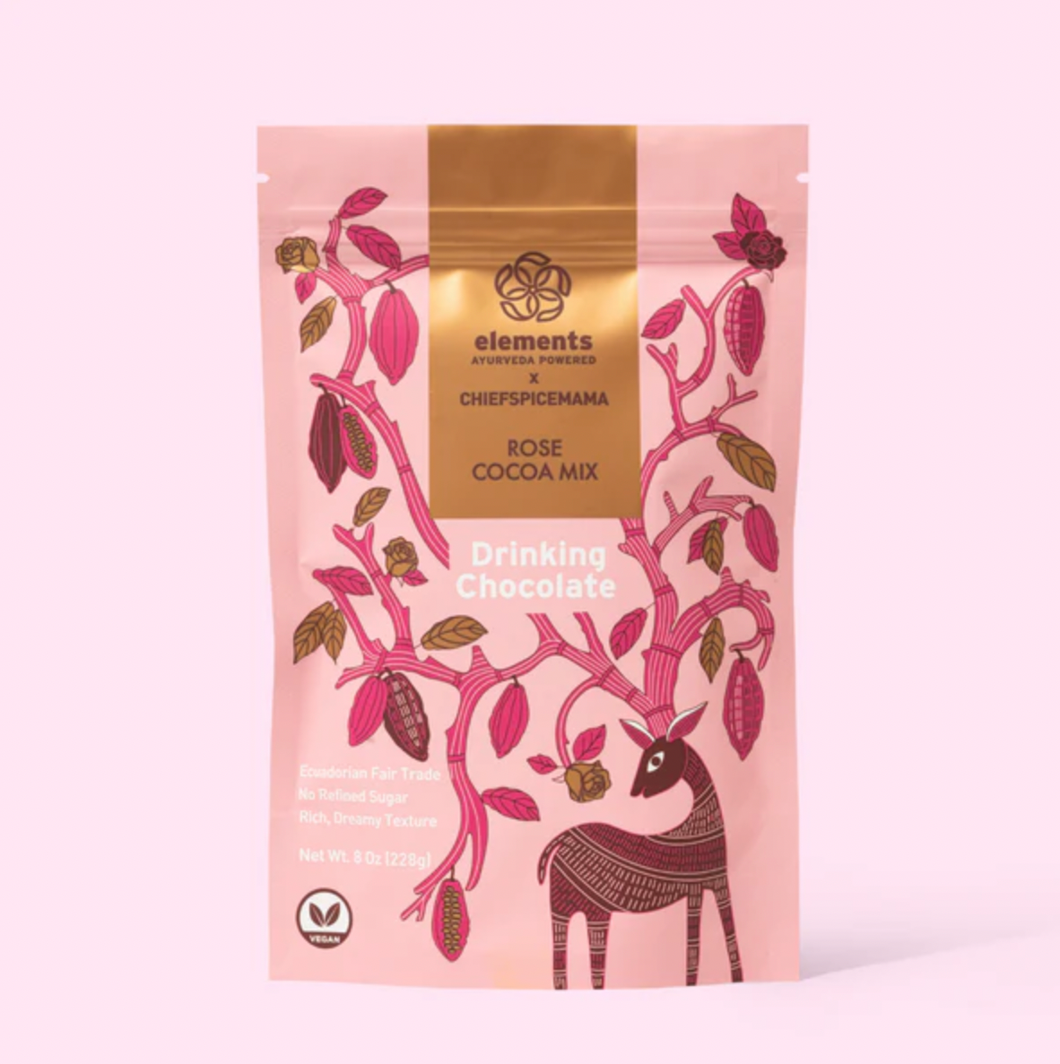 Rose Drinking Hot Chocolate Mix