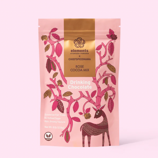 Rose Drinking Hot Chocolate Mix
