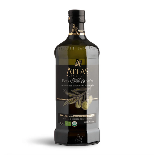 The Moroccan Desert's Organic Extra Virgin Olive Oil 34oz (1 litr)