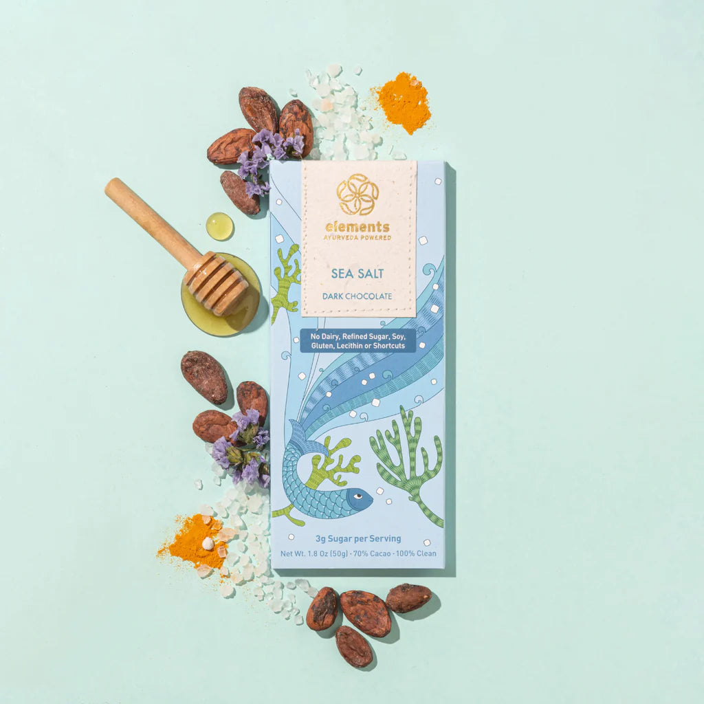Ayurvedic Sea Salt Dark Chocolate