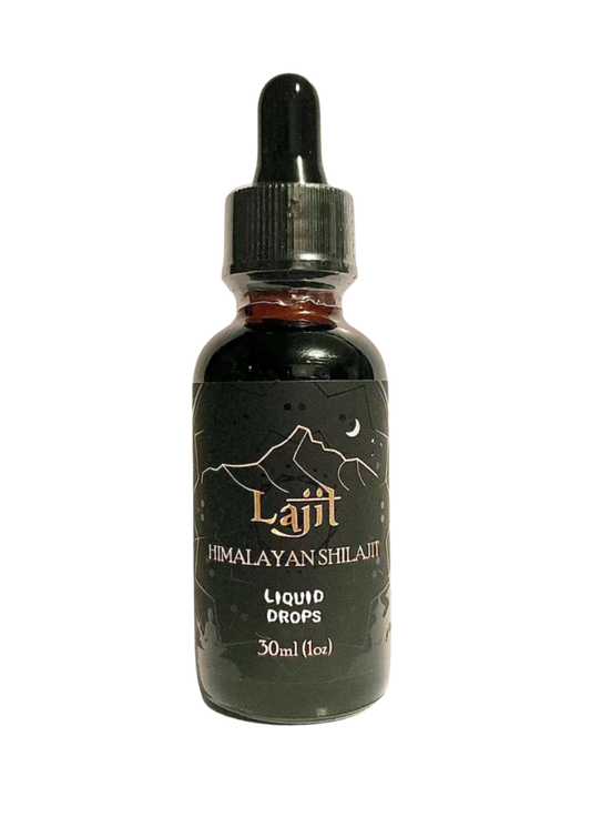 Pure 100% Himalayan Shilajit Liquid Drops