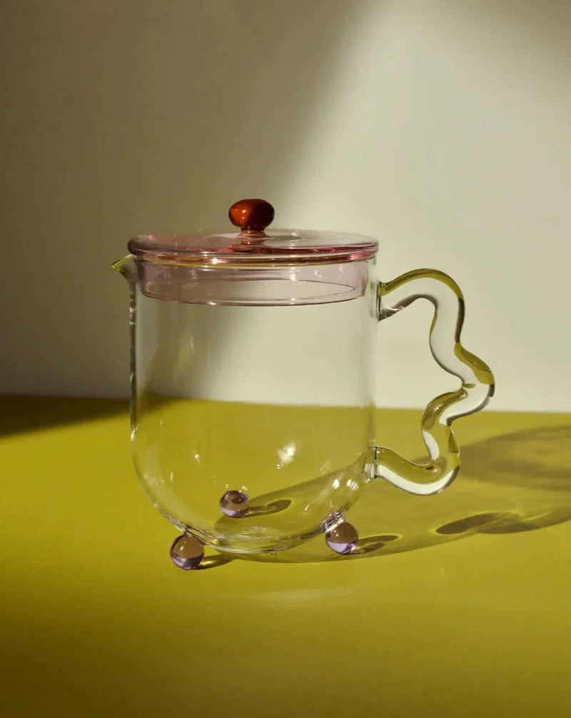 Bloom Glass Teapot