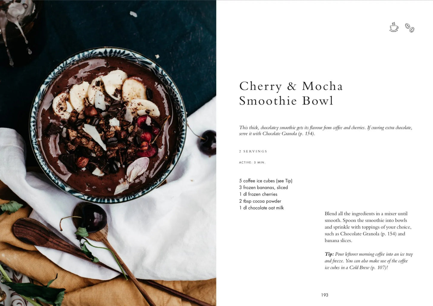 Hardcover Book: Wonderful Morning Cookbook