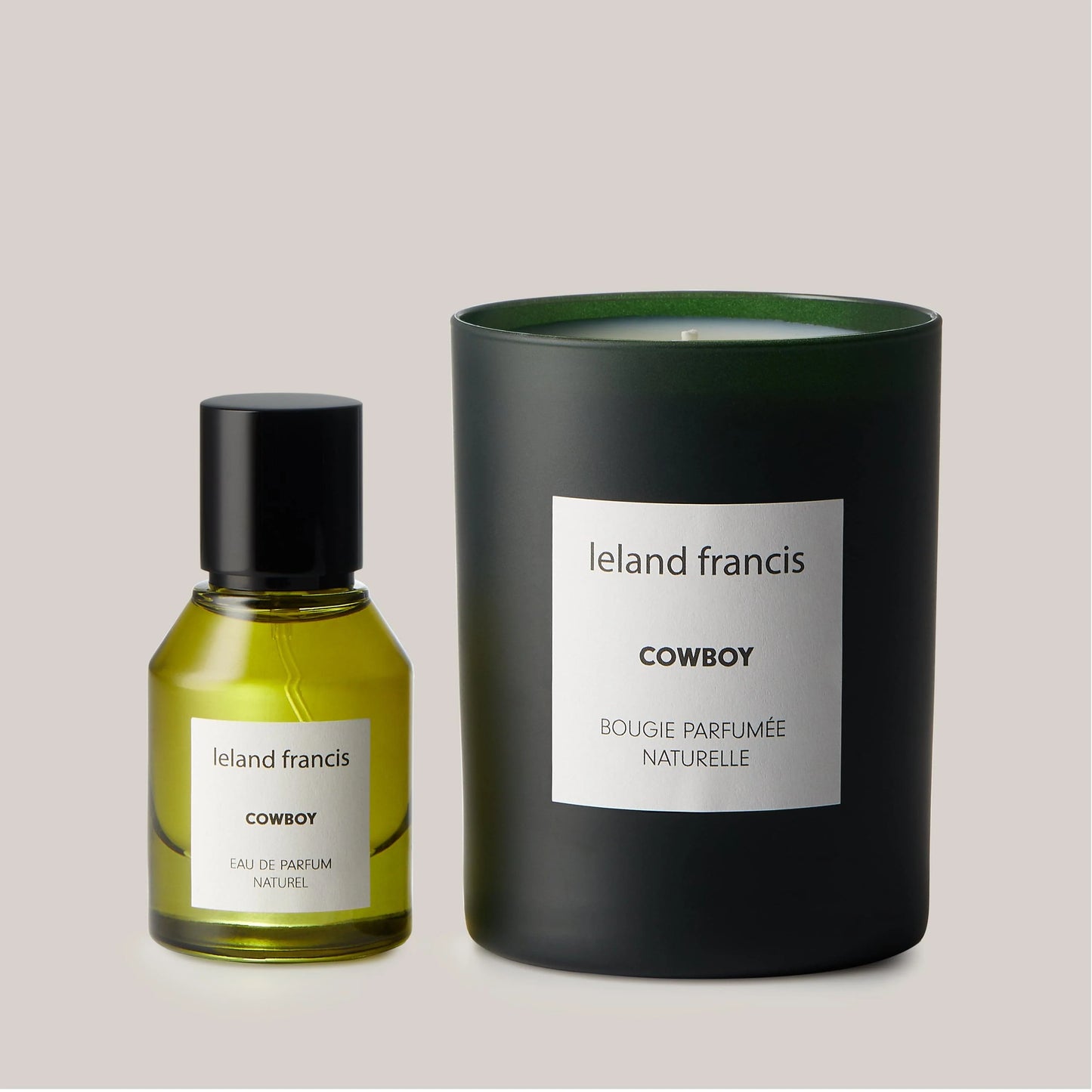 Cowboy - Bougie Parfumée Natural